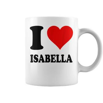 I Love Isabella Coffee Mug - Thegiftio UK