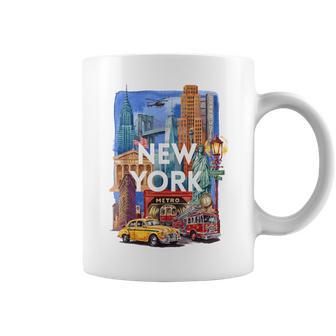 I Love New York Nyc Manhattan Vacation Trip Coffee Mug - Thegiftio UK