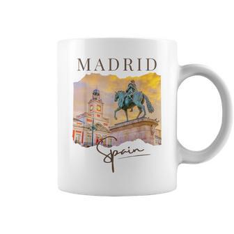 Madrid Europa Ciudad Españaacaciones Memorabilia Hombres Es Niños Taza de café - Regaloses