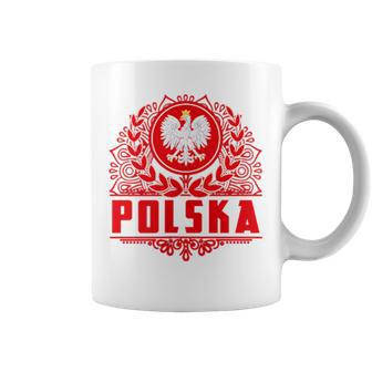 Maillot De Pologne Avec Blason Polonais Aigle Tasse - Cadeauxyz