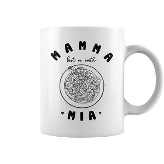 Mamma Mia Best Mum Ever スパゲッティ イタリアンヌードルラブ コーヒーマグ - Kawaiitshirt