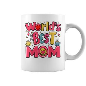 Mejor Mamá Del Mundo Motivo Café Día De La Madre Taza de café - Regaloses