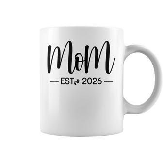 Mom Est 2026 Nuova Madre Che Abbina La Mamma In Gravidanza 2026 Contampa Grafica Economica Tazze - Novitaregali
