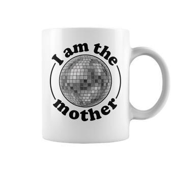 I Am The Mother Disco Ball Retro 70S Party Dance Mom Coffee Mug | Seseable UK