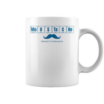 Moustache Bleue Élément Fondamental Homme Novembre Tasse - Cadeauxyz
