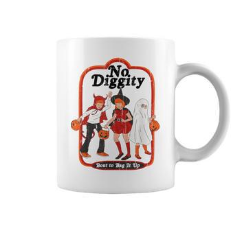 No Diggity Bout To Bag It Up No Diggity Halloween Coffee Mug | Seseable UK