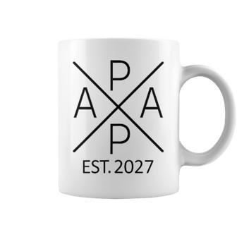 Papa Est 2027 Papa 2027 Taza de café - Regaloses