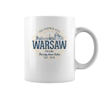Polonia Estilo Retrointagearsovia Taza de café - Regaloses
