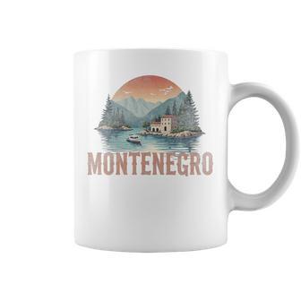 Retro Montenegro Paisajeintage Recuerdo Taza de café - Regaloses