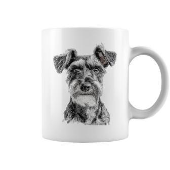 Schnauzer Miniatura Perro Gráfico Mascota Miniaturachnauzer Taza de café - Regaloses
