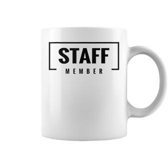 Staff Member Personal Team In Mangas Taza de café - Regaloses
