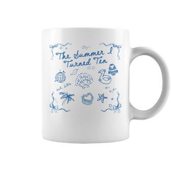 Summer I Turned Ten Year Old Est 2016 10Th Birthday Coffee Mug - Monsterry UK