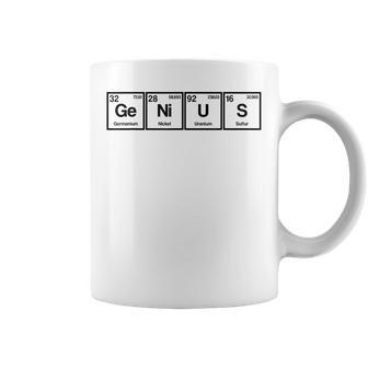 Tabla Periódica De La Ciencia Genius Regalo Para El Profesor Taza de café - Regaloses