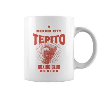 Tepito Ciudad De México Boxing Club México Boxeo Taza de café - Regaloses