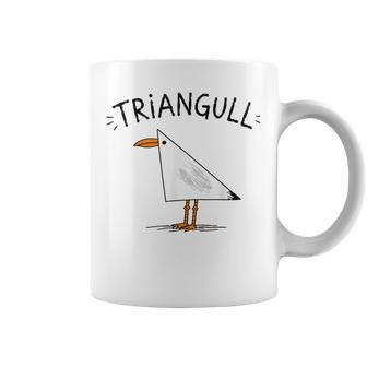 Triangull Triangle Seagull Bird Pun Humor Kids Coffee Mug - Thegiftio UK