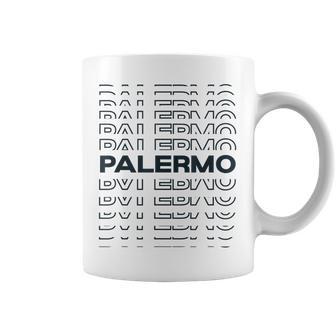 Ville Minimaliste Italie Moderne Palerme Tasse - Cadeauxyz