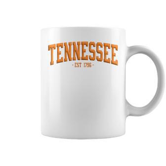 Vintage Tennessee Est 1796 Vintage State Coffee Mug - Thegiftio UK