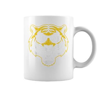 Vintage Tiger Wearing Sunglasses Game Day For Kids Coffee Mug | Seseable UK