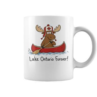 Women's Lake Ontario Forever Not Lake America Coffee Mug | Seseable UK