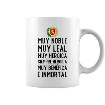 Zaragoza Escudo Muy Noble El Pilar In Mangas Taza de café - Regaloses