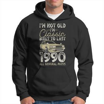 36 Cumpleaños Desde 1990 Coche Clásico 36 Años Sudadera - Regaloses