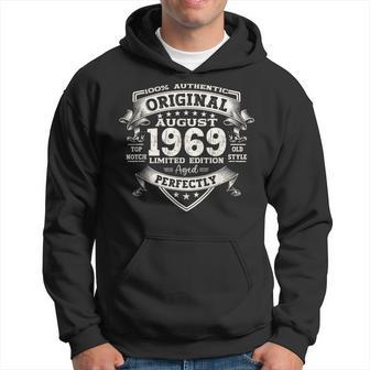 55 Cumpleaños Regalo Hombre Original Agosto Año 1969 Sudadera - Regaloses
