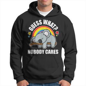 Adivina Qué ¡A Nadie Le Importa Meme Koala Edition Sudadera - Regaloses