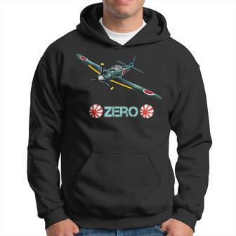 Avion Japonais Zero Fighter De Laeconde Guerre Mondiale Sweat à capuche - Cadeauxyz
