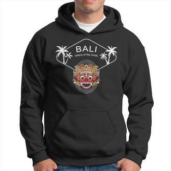 Bali Máscara Barong Palmeras Indonesia Ubud Regalo Recuerdo Sudadera - Regaloses