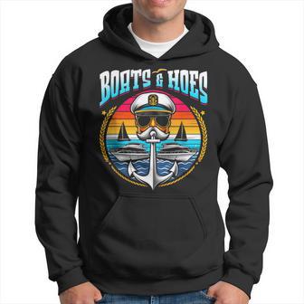 Barcos Y Azadas Amante De Los Barcos Ancla De Navegación Capitán De Cr Sudadera - Regaloses