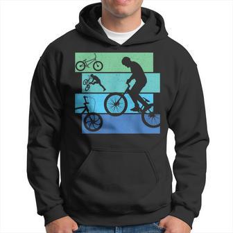 Bmx Fahrrad Bicycle Cyclist Jungen Boys Retro Kapuzenpullover - Geschenkecke