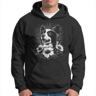 Border Collie Perro Amante Estilo Retro Tatuaje Sudadera - Regaloses