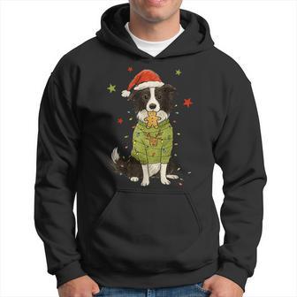Border Collie -Uéter Navideño Para Perro Diseño De Mamá Y Papá Sudadera - Regaloses