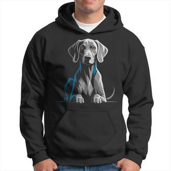 Braco De Weimar Perro Dueño Amante Fantasma Gris Sudadera - Regaloses