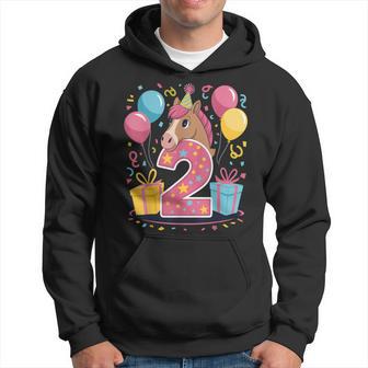 Caballo 2Do Cumpleaños Para Niño Niña 2 Añosegundo Dos Caballo Sudadera - Regaloses