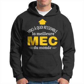Cadeau Mec -Oici À Quoi Ressemble Meilleur Mec Du Mond Sweat à capuche - Cadeauxyz