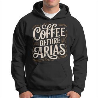 Cantante De Opera Cafeocalista Del Musico Calentamiento Sudadera - Regaloses