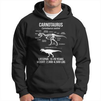 Carnotaurus Diagrama Paleontología Sudadera - Regaloses