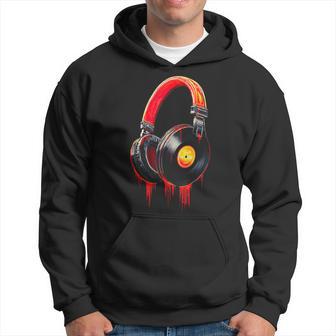 Casque Graphique De Musique Sweat à capuche - Cadeauxyz