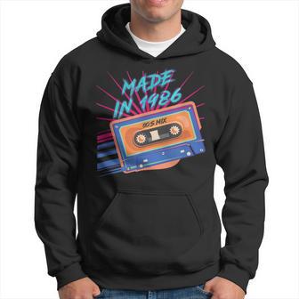 Cassetteintage 1986 Hecho En 1986 Cumpleaños 34 80S Mix Sudadera - Regaloses