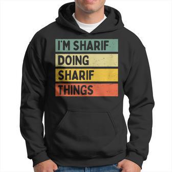 Cita Personalizada Divertida Con Texto En Inglés I'mharif Doingharif Things In Mangas Sudadera - Regaloses