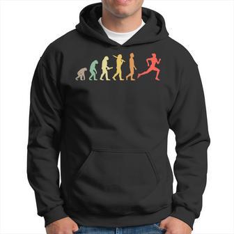 Correr Evolución Retro Regalo Para Corredores Sudadera - Regaloses