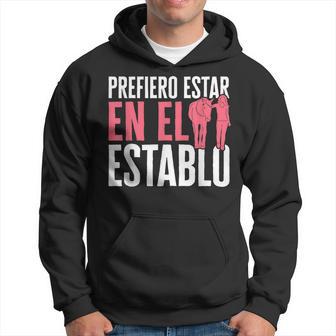 Divertido Caballos Prefiero Estar En El Establo Caballo Sudadera - Regaloses