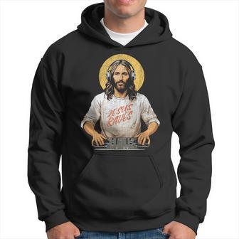Dj Jesús Divertido Fiesta Cristianaarcástica Genial Iglesia Dios Sudadera - Regaloses