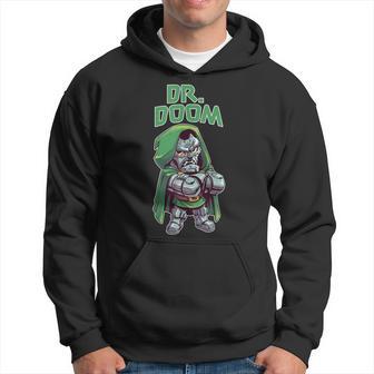 Dr Doom Juego Amante Regalo In Mangas Sudadera - Regaloses