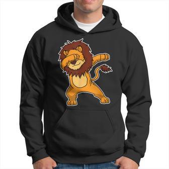 Drôle Dabbing Lion Cadeau Dab Leo Sweat à capuche - Cadeauxyz