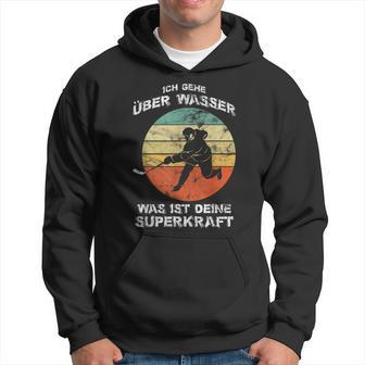 Eishockeyuperkraft Jungeport Deutschlandintage Retro Kapuzenpullover - Geschenkecke