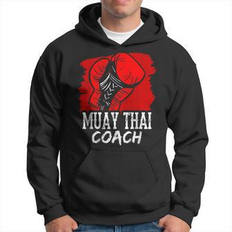Entrenador De Muay Thai Cazas Boxeo Artes Marciales Hobby Sudadera - Regaloses