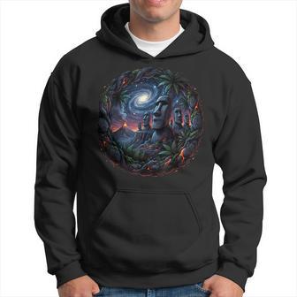 Estatuas De Moai De Isla De Pascua Sudadera - Regaloses