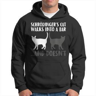 Física Cuántica El Gato Dechrödinger Entra En Un Bar Sudadera - Regaloses